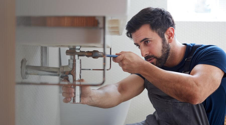 Sink pipe leak repair in Rockport, IN